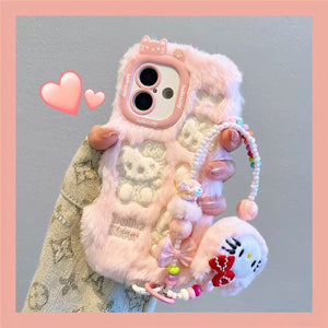 Fashion Soft Kitty Phone Case for iPhone 12/12pro max/13/13pro/13pro max/14/14pro/14pro max/15/15pro/15pro max/16/16pro/16pro max PN6857 - Bear Hugs