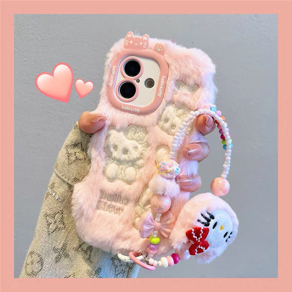 Fashion Soft Kitty Phone Case for iPhone 12/12pro max/13/13pro/13pro max/14/14pro/14pro max/15/15pro/15pro max/16/16pro/16pro max PN6857 - Bear Hugs