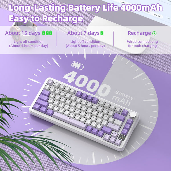 ATTACK SHARK X85 PRO QMK Mechanical Keyboard