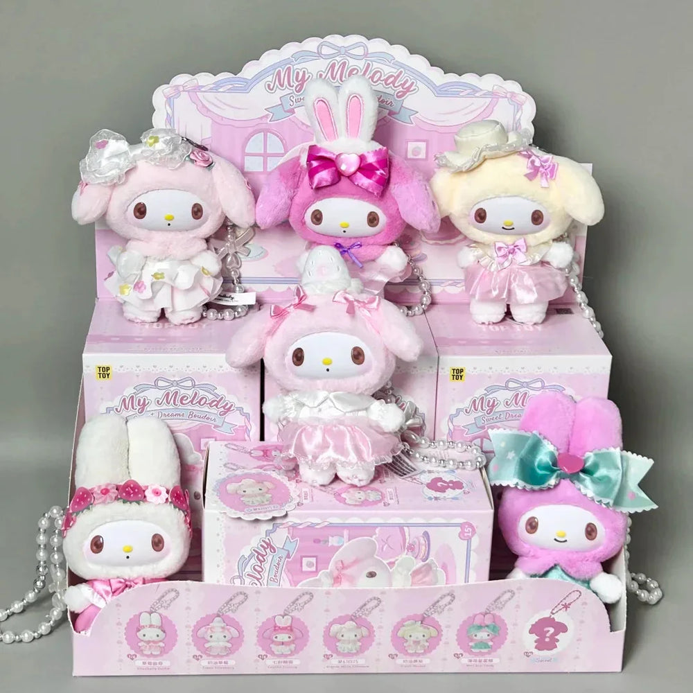 My Melody Sweet Dress Princess Style Plush Charms Blind Box - Bear Hugs