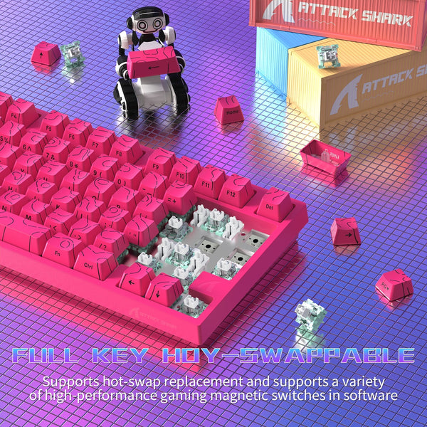 ATTACK SHARK R82 HE Magnetic Gaming Keyboard