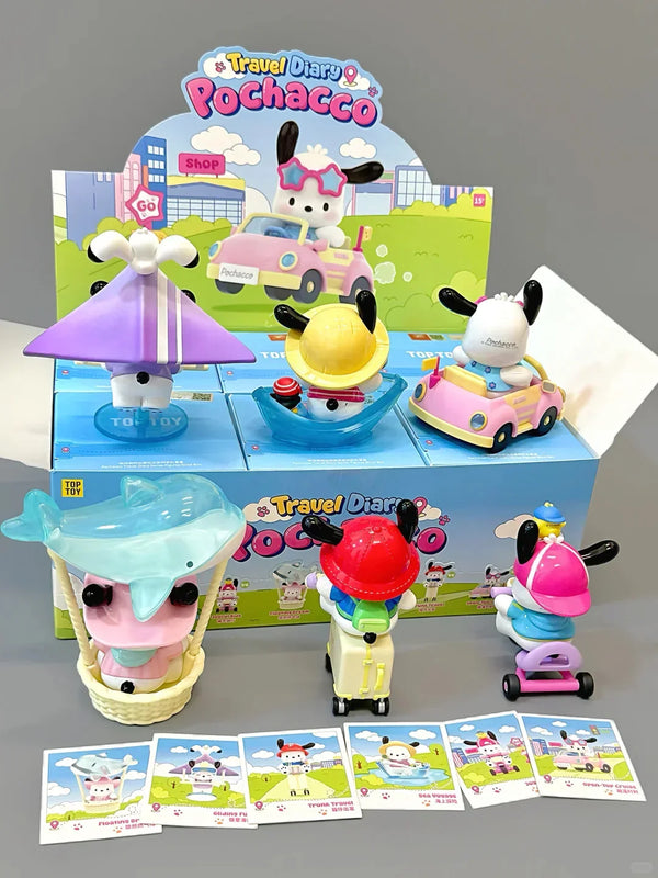 Sanrio Pochacco Travel Series Blind Box - Bear Hugs
