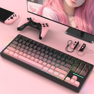 ATTACK SHARK M87 Wireless Mechanical Keyboard - Bear Hugs