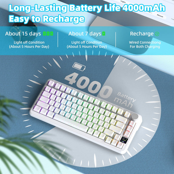 ATTACK SHARK X85 PRO QMK Mechanical Keyboard