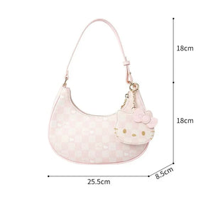 Hello Kitty Blush Pink Vanity Shoulder Bag with Mirror - Bear Hugs