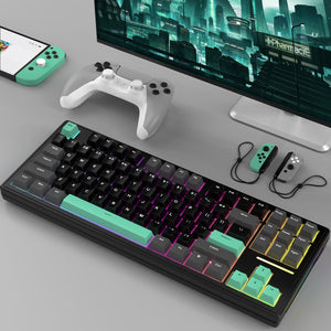 ATTACK SHARK M87 Wireless Mechanical Keyboard - Bear Hugs