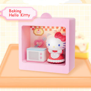 Sanrio Characters Light-Up Mini Box Diorama Blind Box Restaurant Theme - Bear Hugs