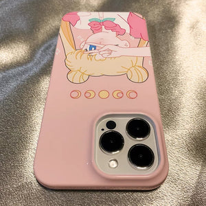 Cute Girl Phone Case for iPhone 11/12/12pro max/13/13pro/13pro max/14/14pro/14pro max/15/15pro/15pro max/16/16pro/16pro max PN6903 - Bear Hugs