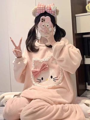 Cute Pajamas Home Suit PN6990 - Bear Hugs
