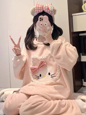 Cute Pajamas Home Suit PN6990 - Bear Hugs