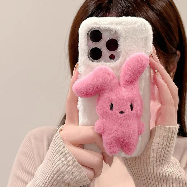 Rabbit Soft Phone Case for iPhone 11/11pro/11pro max/12/12pro/12pro max/13/13pro/13pro max/14/14pro/14plus/14pro max/15/15pro/15pro max/15plus/16/16pro/16pro max PN6863 - Bear Hugs