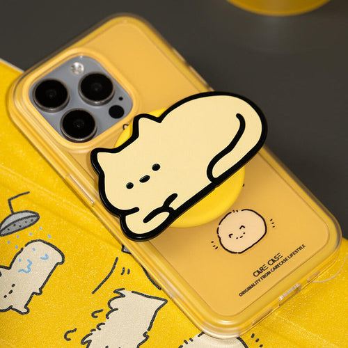 Yellow cat MagSafe case💛 - Bear Hugs
