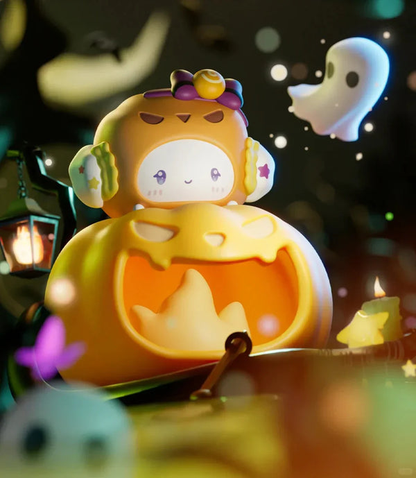 Sanrio Halloween Pumpkin Party Light Blind Box - Bear Hugs