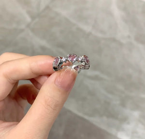 Hello Kitty Pink Bow Promise Ring - Bear Hugs