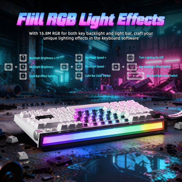 ATTACK SHARK R85 HE Rapid Trigger Keyboard