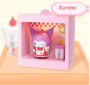 Sanrio Characters Light-Up Mini Box Diorama Blind Box Restaurant Theme - Bear Hugs