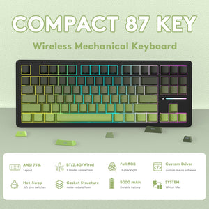 ATTACK SHARK M87 PRO Wireless Mechanical Keyboard