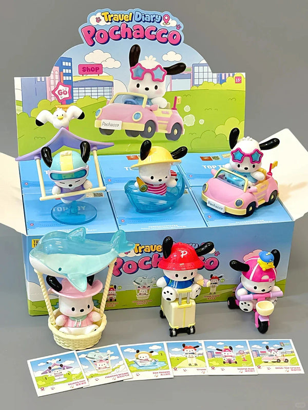 Sanrio Pochacco Travel Series Blind Box - Bear Hugs