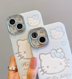 Kawaii Kitty Phone Case for iPhone 11/12/12pro max/13/13pro/13pro max/14/14pro/14pro max/15/15pro/15pro max/16/16pro/16pro max PN6981 - Bear Hugs