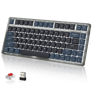 ATTACK SHARK x AJAZZ AK832 Mechanical Keyboard - Bear Hugs