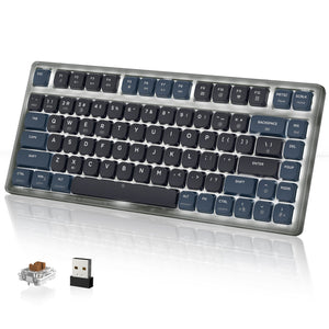 ATTACK SHARK x AJAZZ AK832 Mechanical Keyboard - Bear Hugs