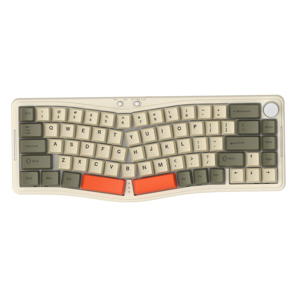 ATTACK SHARK x AJAZZ AKS068 PRO Alice Wireless Mechanical Keyboard - Bear Hugs