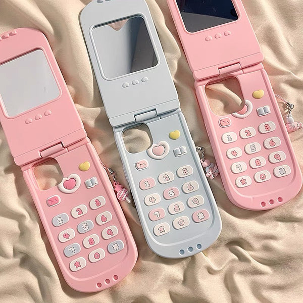 Lovely Flip Phone Case for iphone 12/12pro/12pro max/13/13pro/13pro max/14/14pro/14pro max/15/15pro/15pro max PN6721 - Bear Hugs