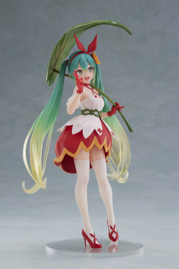 Hatsune Miku Wonderland Figure Thumbelina - Bear Hugs