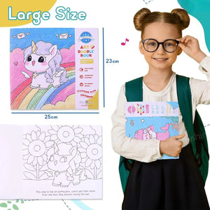 WonderRealm Dual Sided Doodle Book