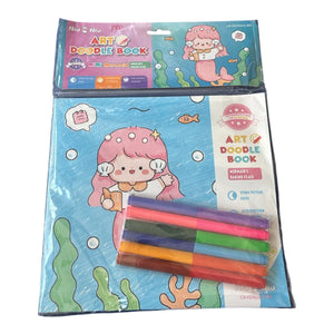 WonderRealm Dual Sided Doodle Book