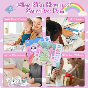WonderRealm Dual Sided Doodle Book