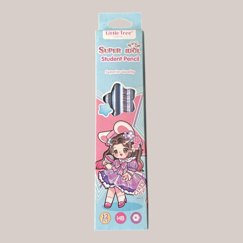 Dreamy Girly HB Pencils (Set of 12)