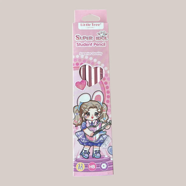 Dreamy Girly HB Pencils (Set of 12)