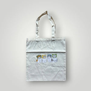 Typography Canvas Minimalist Tote