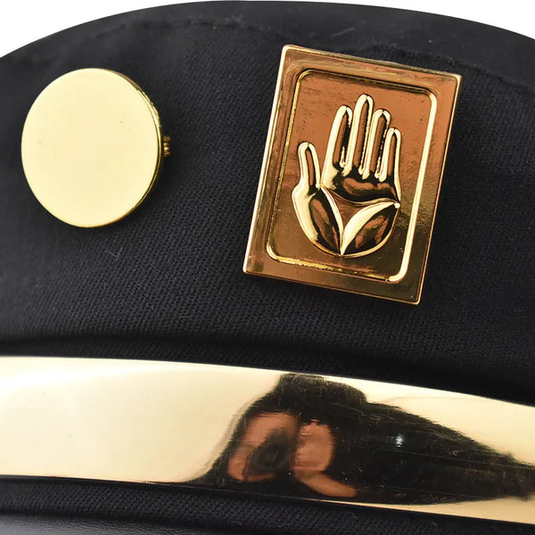 JoJo's Bizarre Adventure Jotaro Kujo Captain Chain Hat - Bear Hugs