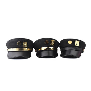 JoJo's Bizarre Adventure Jotaro Kujo Captain Chain Hat - Bear Hugs