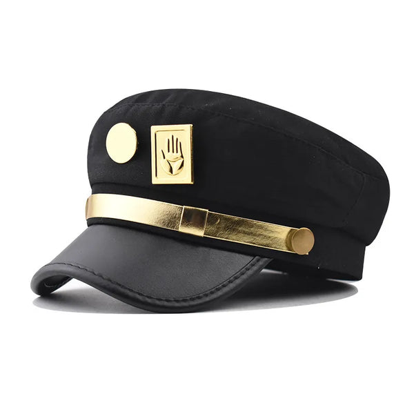 JoJo's Bizarre Adventure Jotaro Kujo Captain Chain Hat - Bear Hugs