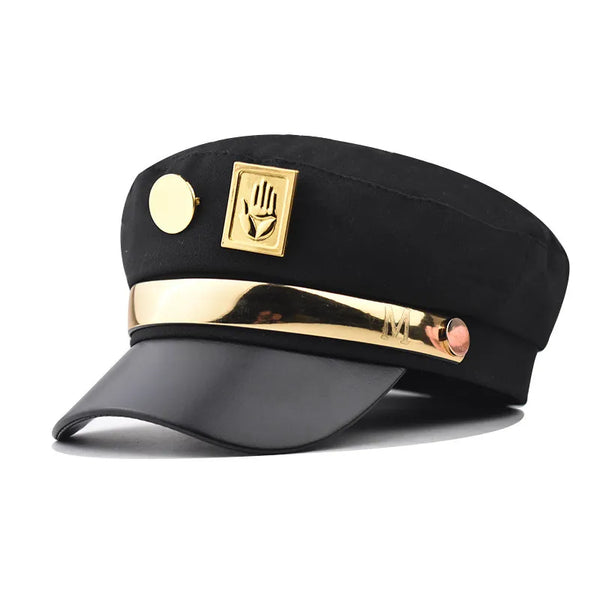 JoJo's Bizarre Adventure Jotaro Kujo Captain Chain Hat - Bear Hugs