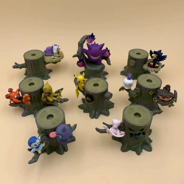 Pokémon Forest Tree Stump Blind Box Figurine