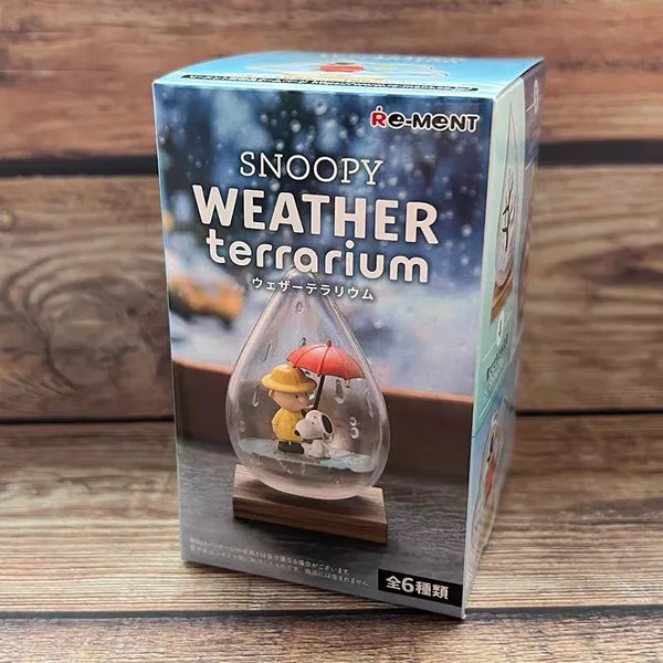 Peanuts Weather Bottle Blind Box Figurine