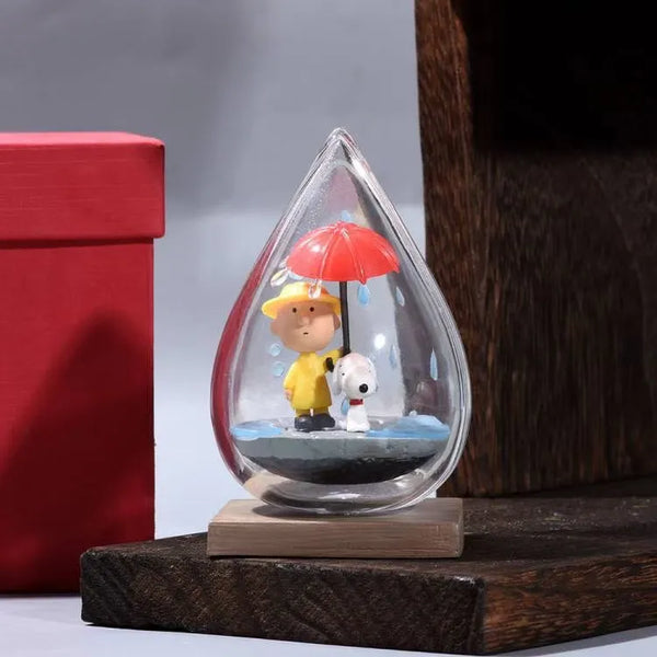 Peanuts Weather Bottle Blind Box Figurine