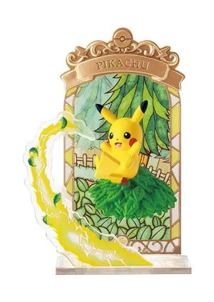 Pokémon Stained Glass Blind Box Figurine