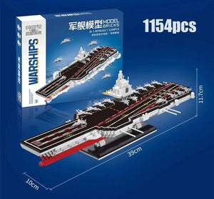 Naval Commander Aircraft Carrier Blocks (1154 Pcs)