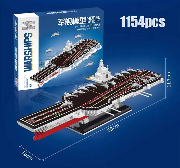 Naval Commander Aircraft Carrier Blocks (1154 Pcs)