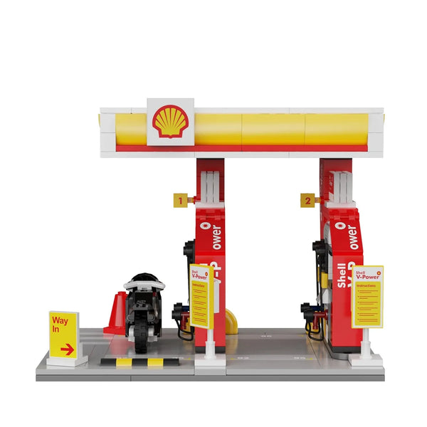CaDA Shell Retail Station Building Set (305 Pcs)