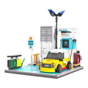 CaDA Shell Charging Station Building Set (308 Pcs)