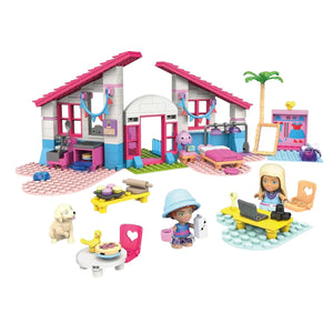 Barbie Malibu House Building Set (303 Pcs)