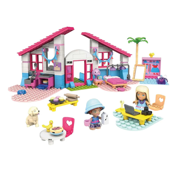 Barbie Malibu House Building Set (303 Pcs)