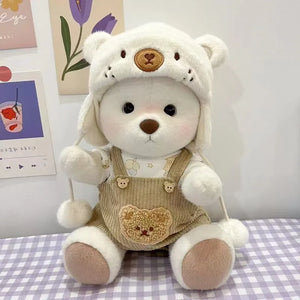 Cozy Mink Fur Plush Lena Bear (30 cm)