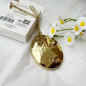 D Luxe Gilded Vanity Pocket Mirror